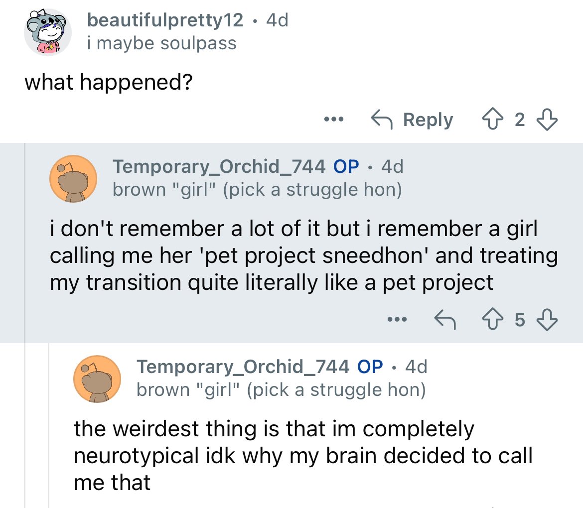 kirnixis's tweet image. >makes term to parody boymoder brainworms
>term is now showing up in brainwormed boymoders dreams
what level of karmic punishment am i getting chat