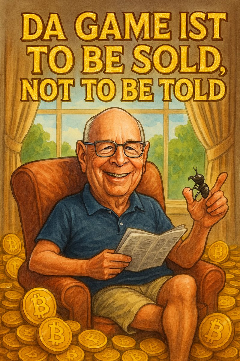 Just stay in ze stone age, you bugeaters... while I am living mein golden age!

#AllYouNeedIstAGreatReset #memetoken #SchwabToken #crypto #DeFi