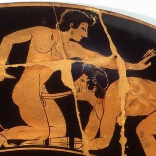 dominbydigdug's tweet image. “πῶς,” ἔφη, “ὦ Σοφόκλεις, ἔχεις πρὸς τἀφροδίσια; ἔτι οἷός τε εἶ γυναικὶ συγγίγνεσθαι”; καὶ ὅς, “εὐφήμει,” ἔφη, “ὦ ἄνθρωπε: ἁσμενέστατα μέντοι αὐτὸ ἀπέφυγον, ὥσπερ λυττῶντά τινα καὶ ἄγριον δεσπότην ἀποδράς”.
Plato, Rep. 329c.
Very important discussion.