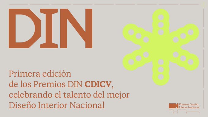 ADCV_com's tweet image. ❗❗Últimos días para presentar candidaturas a la primera edición de los Premios DIN [Diseño Interior Nacional] del Colegio Oficial de Diseñadores de Interior de la Comunitat Valenciana [@CDICV] ❗Hasta el 1 de agosto, 12h ❗❗
Bases e inscripciones:
📌 cdicv.com/primera-edicio…