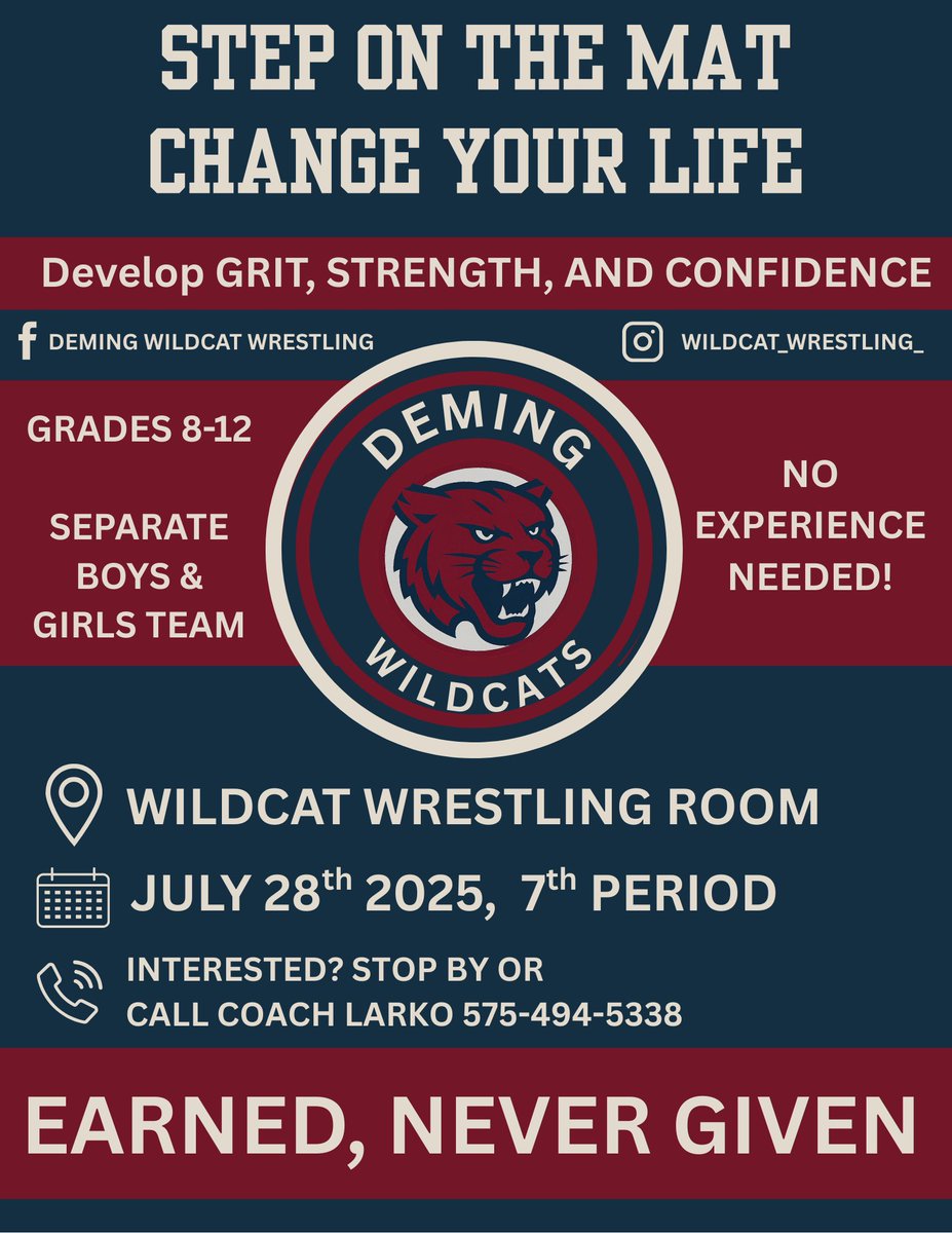 Deming Public Schools (@dpswildcats) on Twitter photo 