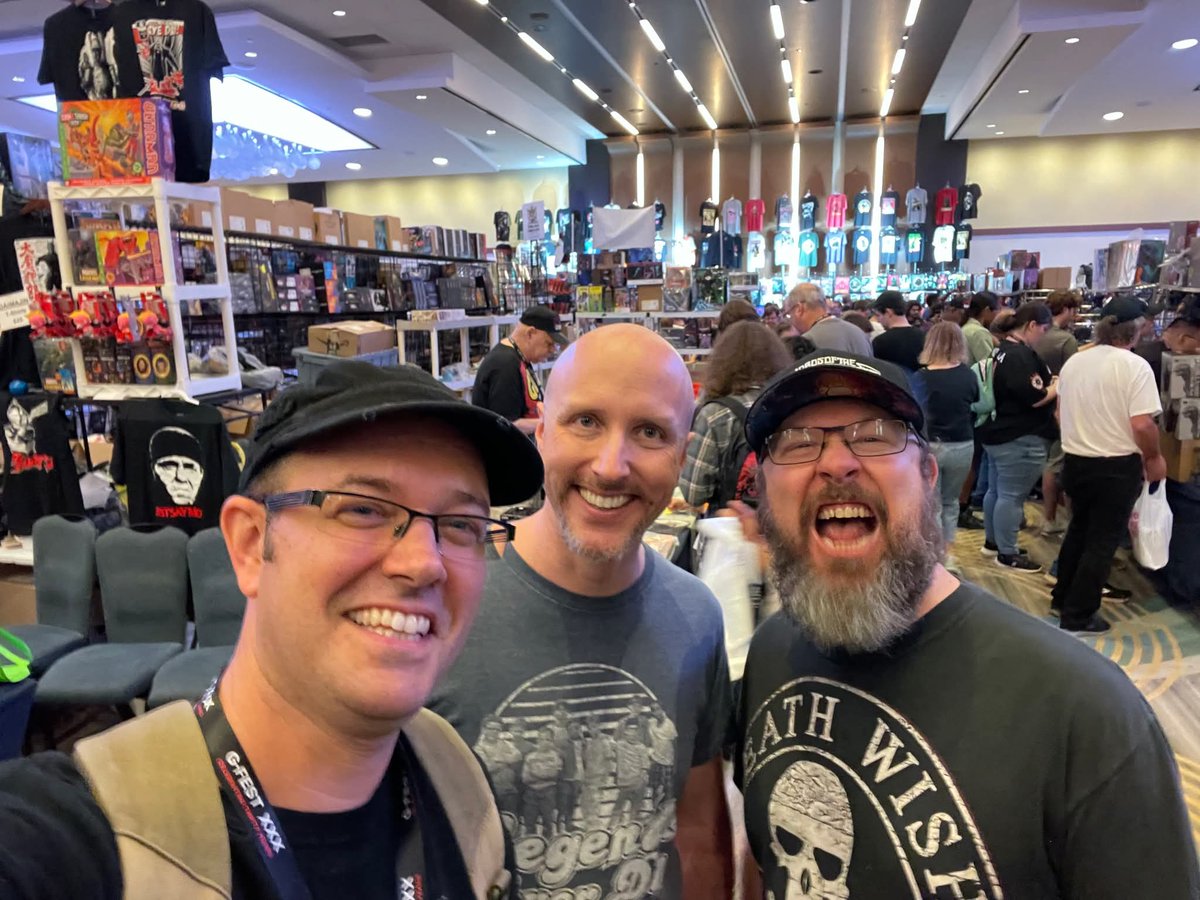 ChannelAwesome's tweet image. Some pictures from last weekends meet up. Had to take James to Music Box Theater for some classic Looney Tunes shorts.