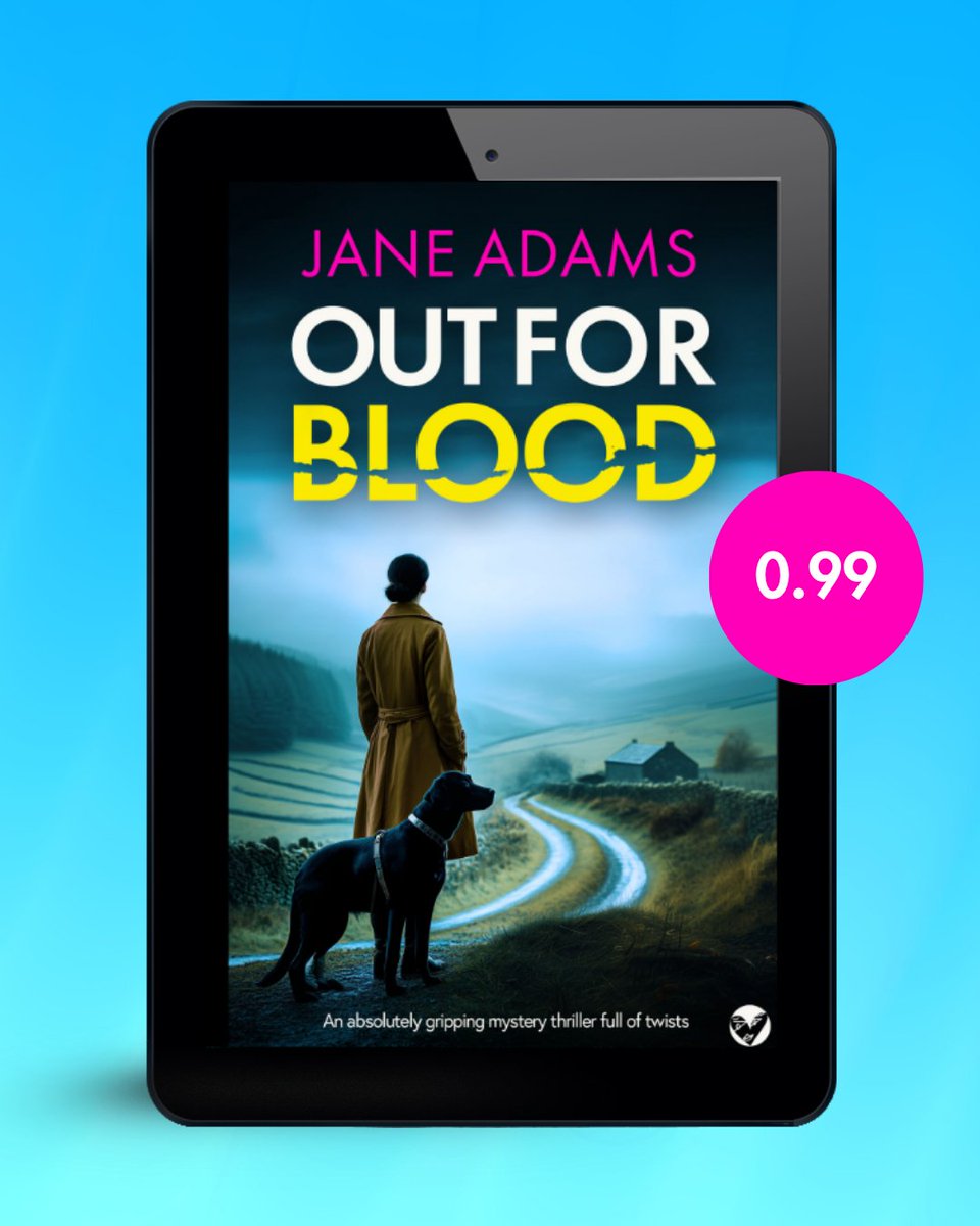 JoffeBooks's tweet image. Out for Blood by Jane Adams is a chilling mystery thriller where the past doesn’t just haunt — it hunts.
Blind ex-cop Naomi Blake must follow the trail through silence, shadows, and someone who’s been watching all along.
Start reading now: geni.us/out-for-blood-…