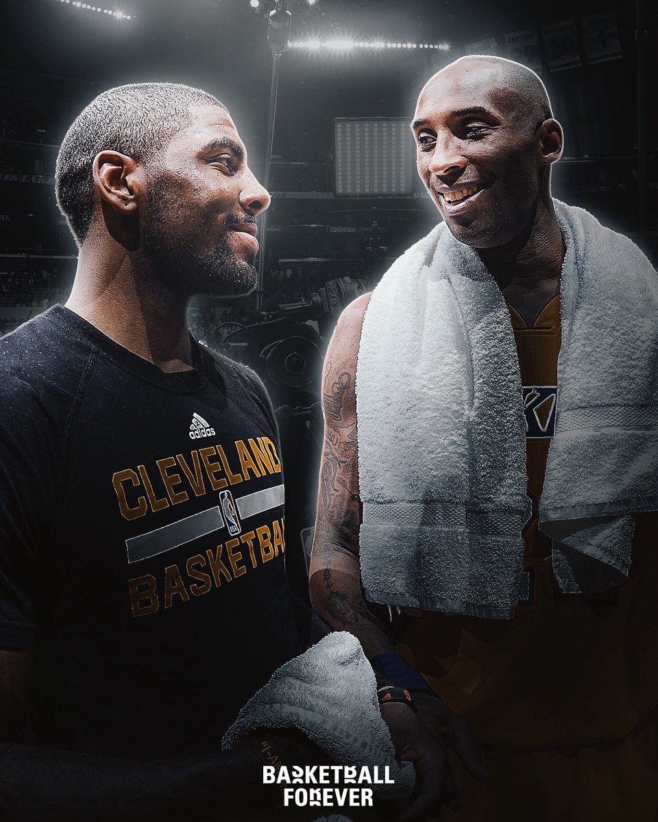 bballforever_'s tweet image. Kyrie Irving defends Kobe Bryant’s legacy after some recent criticism ✊
“I’m not letting people come on and talk about Kobe like Kobe wasn’t one of the best that not only played, but that came in as a 17-year-old against grown men,” Nine-time All-Star Kyrie Irving stated. “And…