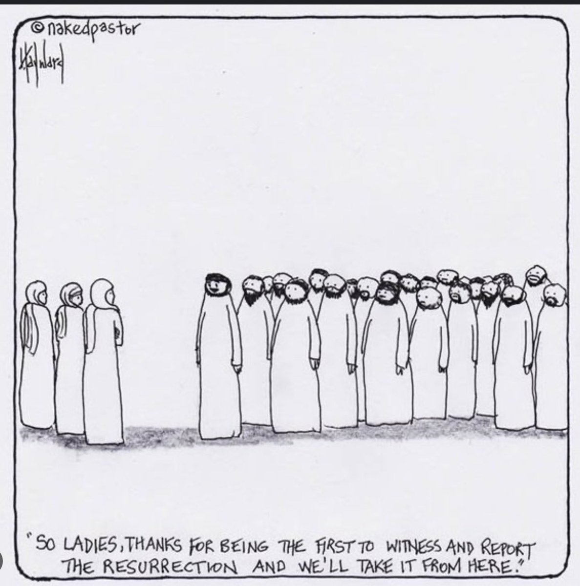 lizzmccann's tweet image. Ok men, is this what 1 Timothy 2:12 means to you? Thanks @nakedpastor for the visual.
