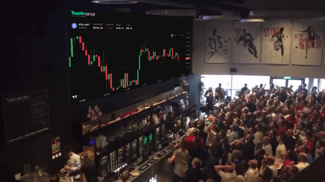 touch_market's tweet image. That moment when the price is about to touch.