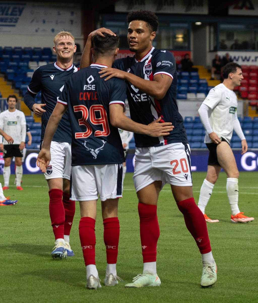 RossCounty's tweet image. A memorable night for some of our academy graduates.
Joe Coyle netted two coming off the bench and Copeland Thain playing the final pass for Kieran Phillips’ goal.
Dylan Smith and George Robesten also playing a part in the match.
While Rio Hastings and Lewis Mackay made the…