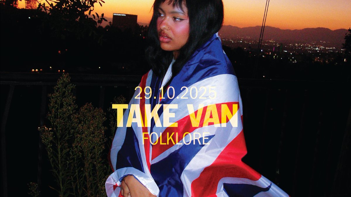 ParallelLinesUK's tweet image. On sale now!
@takevanmusic plays Folklore Hoxton in October ✨
🎫 Tickets: parallellinespromotions.com/all-events/tak…