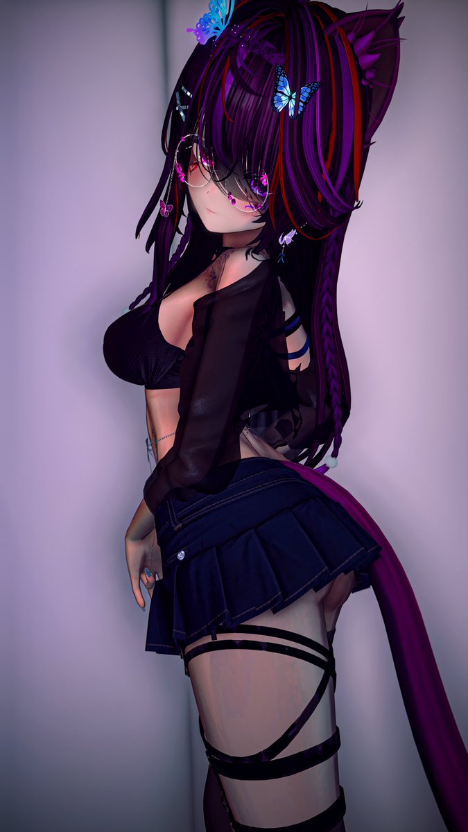Shira_Aetherila's tweet image. 💜Too shy to ask you to stay~