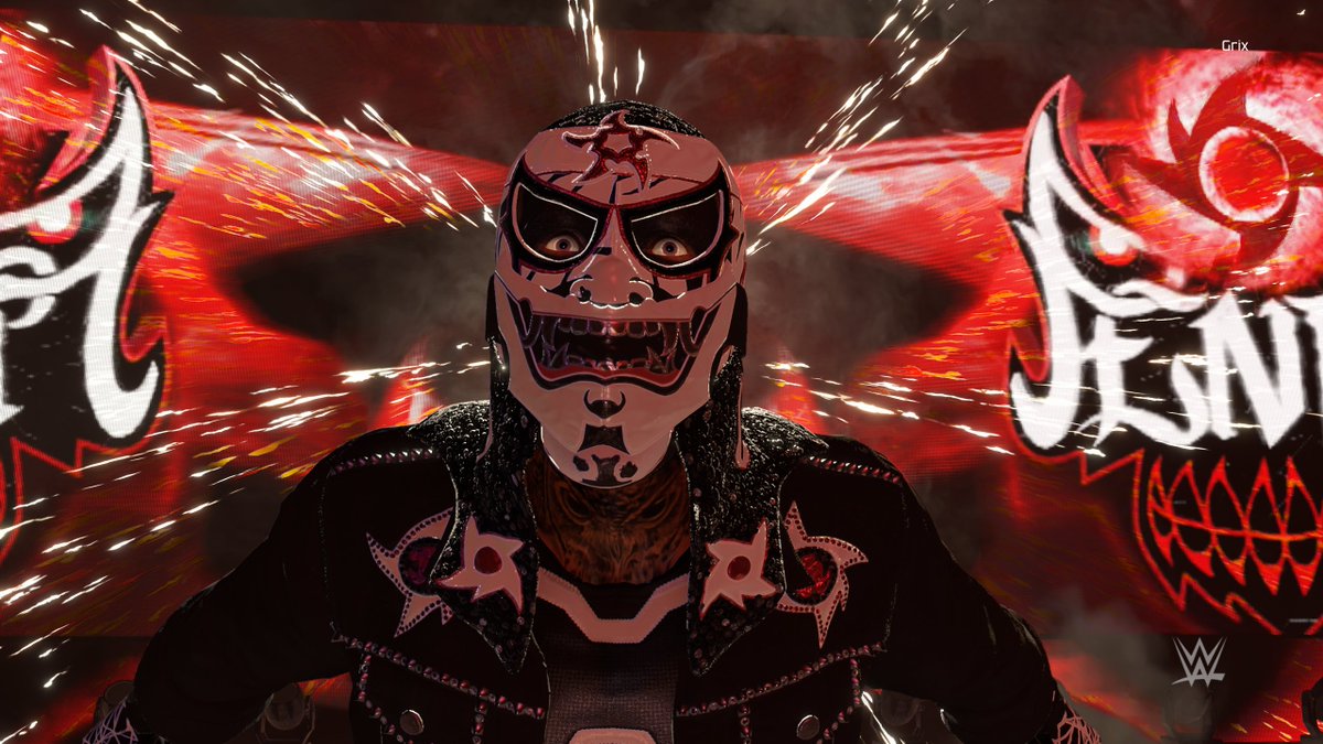 dotGrix's tweet image. The artists cooked on the latest #WWE2K25 DLC. This is amazing, running mexican destroyer is👌
Lets choose better renders for the menu next time though. 😂