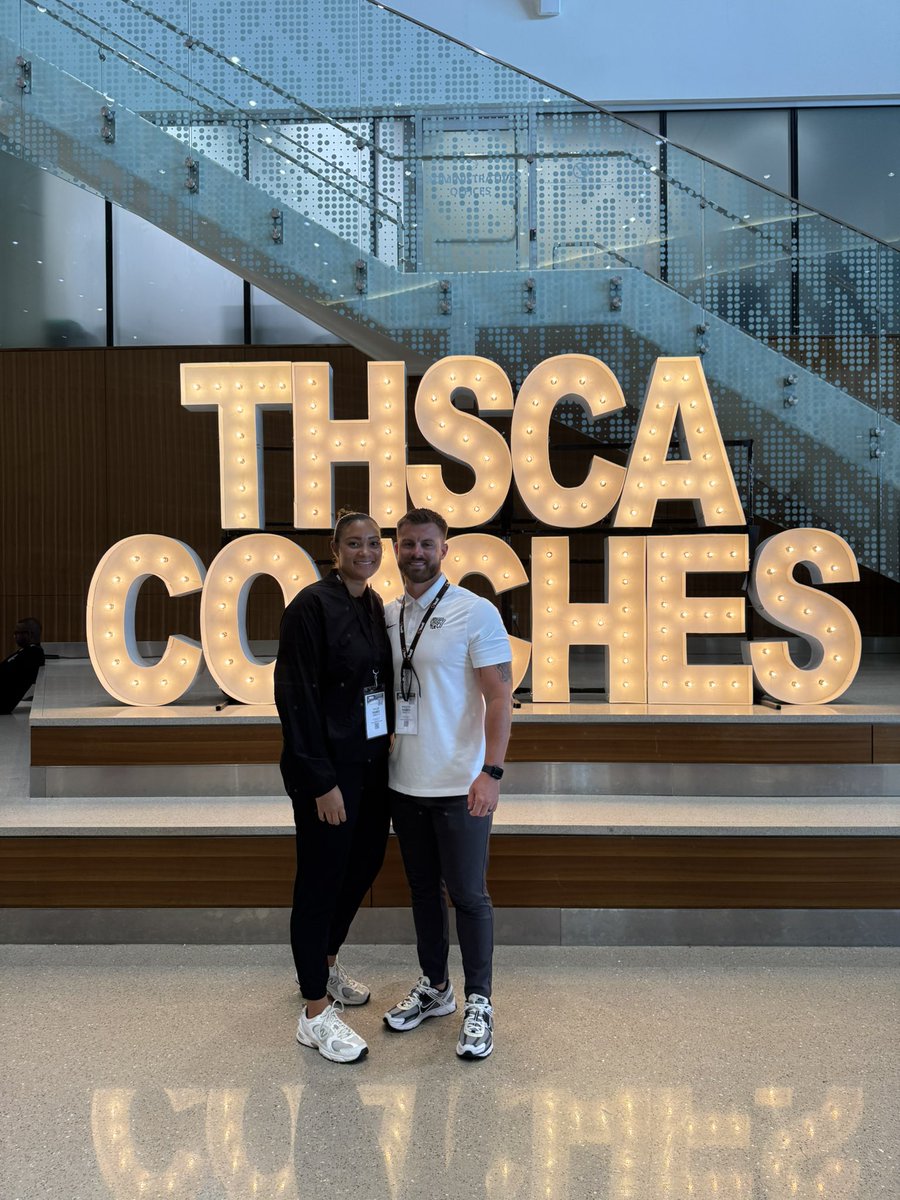 Another year of coaching school down! 

We learned, we grew, and we got better at what we do.

Grateful for people in our profession who dedicate time to putting this together for us.

No one else in the world gets to do what we do as coaches‼️ It’s an honor! 

<a href="/THSCAcoaches/">THSCA</a>