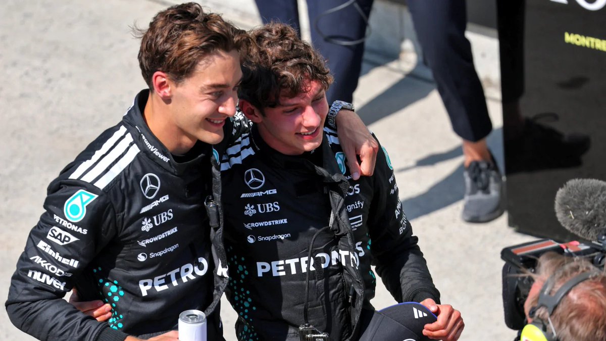 MercedesAMGPCF1's tweet image. 🚨 Toto made it clear to orf that despite the interest, a move to mercedes (for Max) is unlikely to happen soon :
🗣️ : “The direction is that we want to continue with George and Kimi. That’s our top priority.() Discussions are ongoing, everyone is up to date”
“I don’t think…