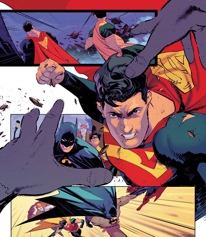Agutierrezart's tweet image. World’s Finest against an army!!! 
From World’s Finest # 41, out now!