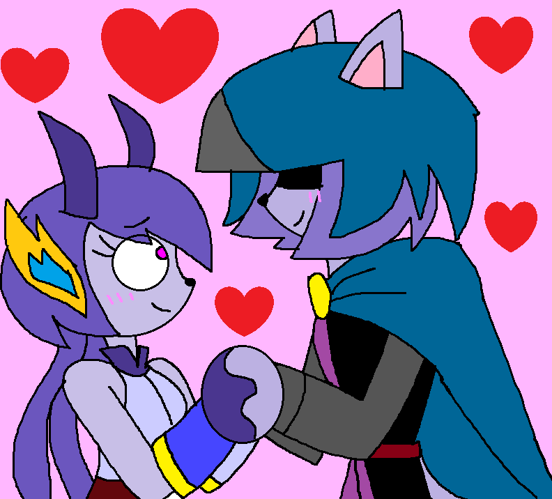 NeilMartinNuez1's tweet image. Sash x Brock #HeroVerse #paint #drawing #indieHeroVerse
