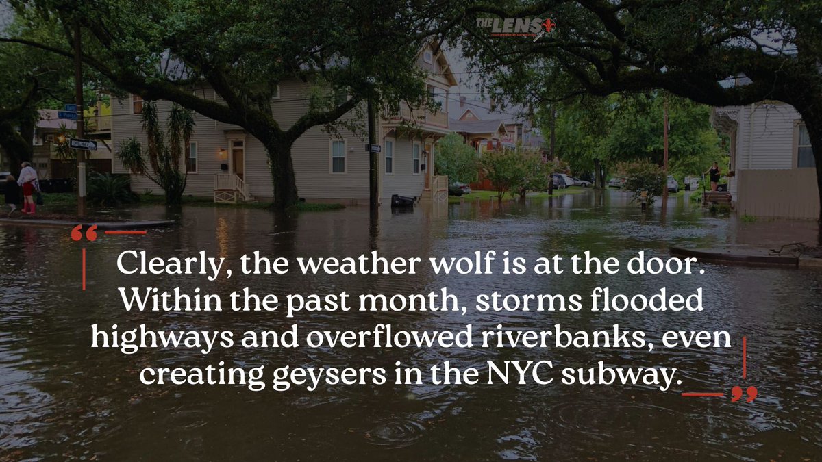 TheLensNOLA's tweet image. #OPINION "This administration is placing vulnerable communities at greater risk when severe weather strikes, says the writer, who helped to craft key forecasting legislation that’s now been undone. "
✍ Sara Gonzalez-Rothi
More Info: buff.ly/cb9cZax