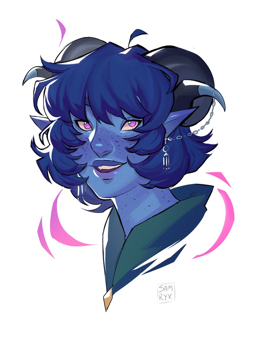 Jester doodle💙 #myart #criticalrole #criticalrolefanart #jesterlavorre #mightynein