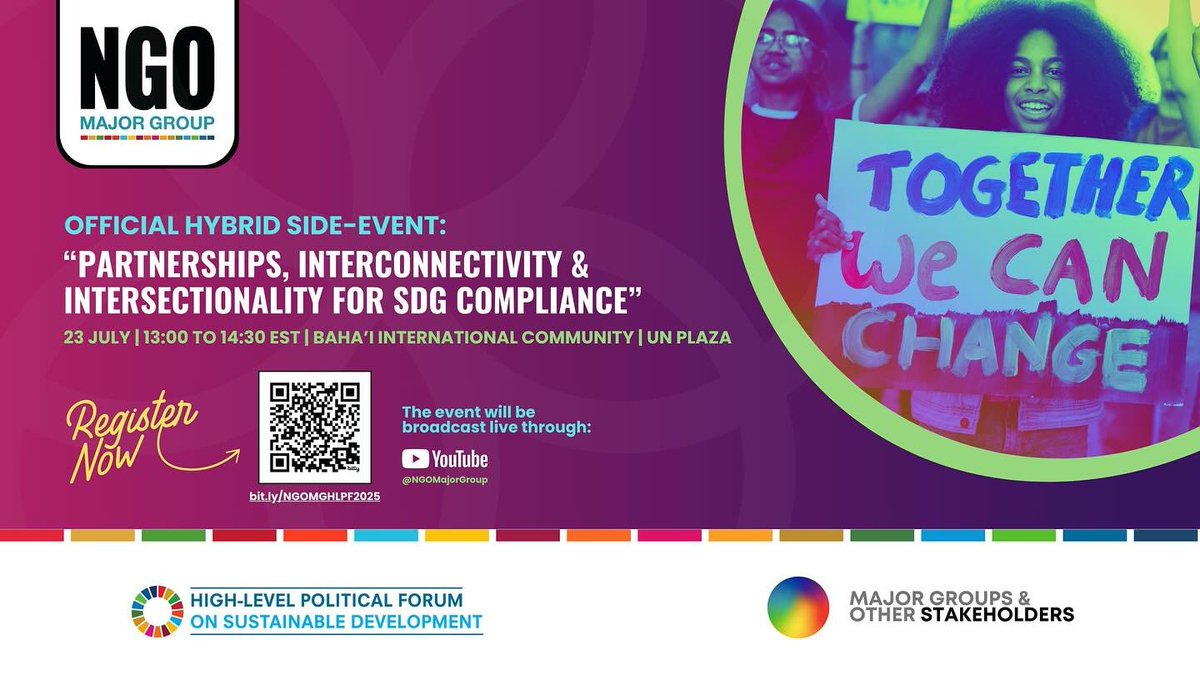 SDG16Plus's tweet image. 🚨 With only five years remaining to achieve the #2030Agenda and the Sustainable Development Goals (#SDGs), progress is off-track. So, how can global governance, financing mechanisms, and collaborative efforts be reformed to fulfill this goal?
💡 Explore innovative solutions…