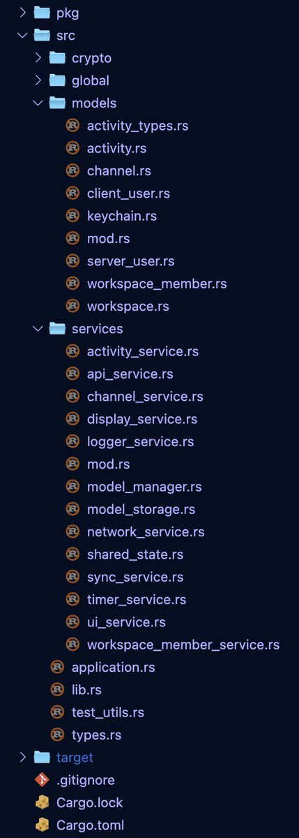 moughxyz's tweet image. Thinking of dropping my Rust core library for a TS library for a few reasons:
1. I was originally planning on doing something B2C so wanted all native apps. Now that I'm doing B2B, React Native would be acceptable.
2. WASM performance on web seems to be about 2x slower than…