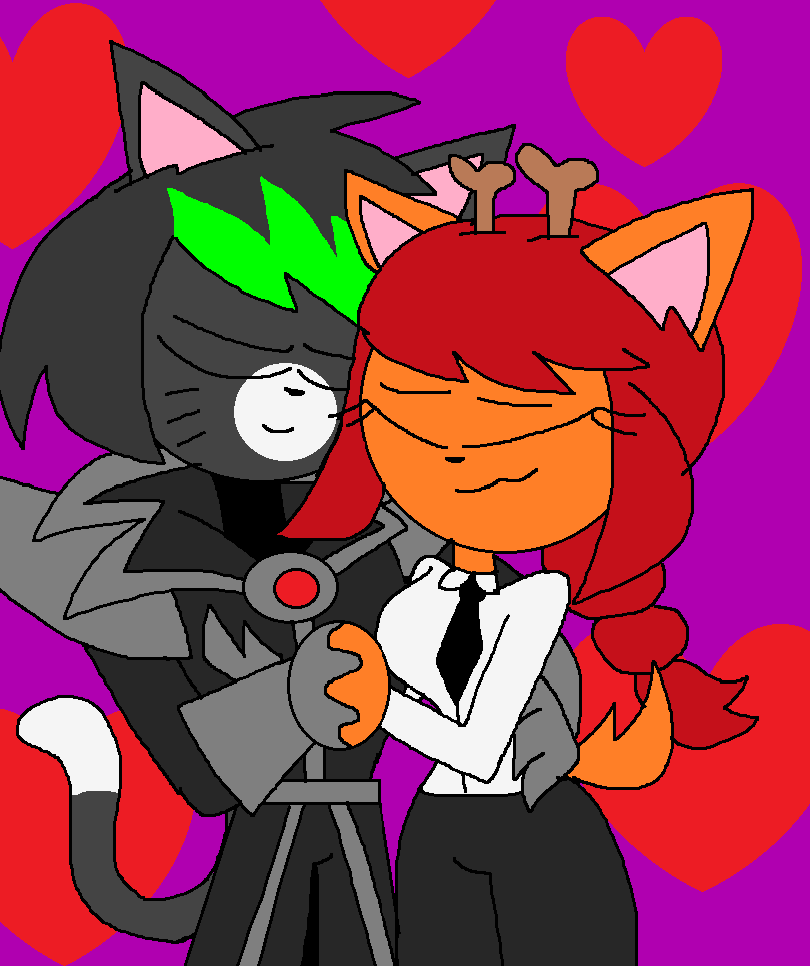 NeilMartinNuez1's tweet image. Yukka x Maki #HeroVerse #paint #drawing #IndieHeroVerse