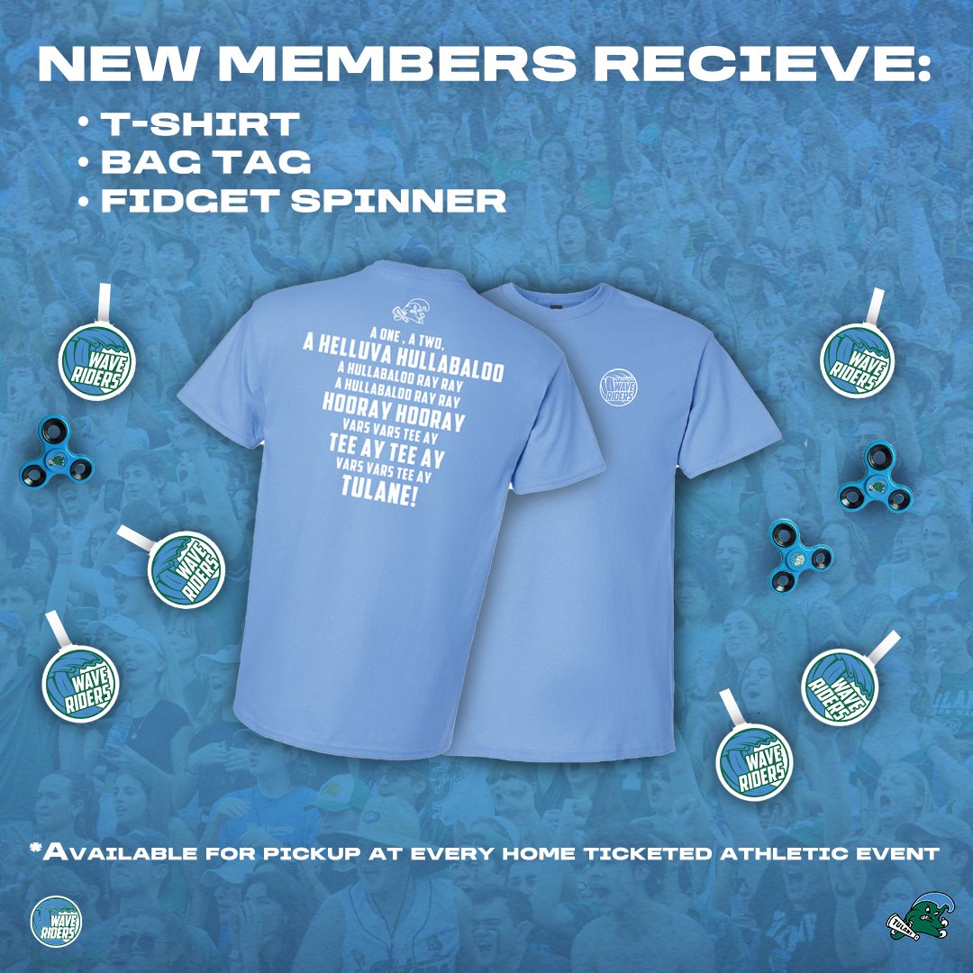 tuwaveriders's tweet image. 𝐒𝐡𝐨𝐰 𝐮𝐩. 𝐄𝐚𝐫𝐧 𝐩𝐨𝐢𝐧𝐭𝐬. 𝐆𝐞𝐭 𝐫𝐞𝐰𝐚𝐫𝐝𝐞𝐝.
Join Wave Riders and turn every game day into something more 💚
Gear, giveaways, and exclusive member perks 🌊
Join Today:
tulanegreenwave.com/sports/2024/4/…
#RideTheWave | #RollWave🌊