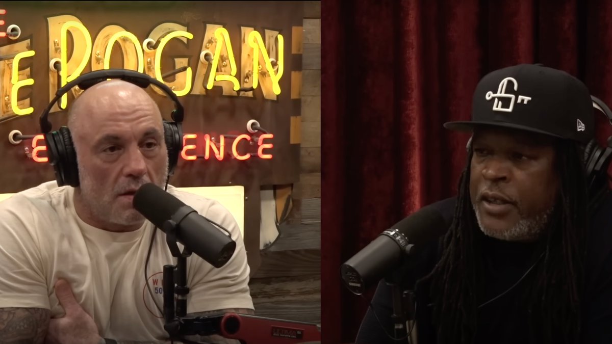 Joe Rogan just had a former convicted murderer turned best-selling author on his podcast.

He revealed mind-blowing truths about pain, redemption, and discipline that 99% of people wouldn’t know...

Here are my top 7 takeaways: 🧵
