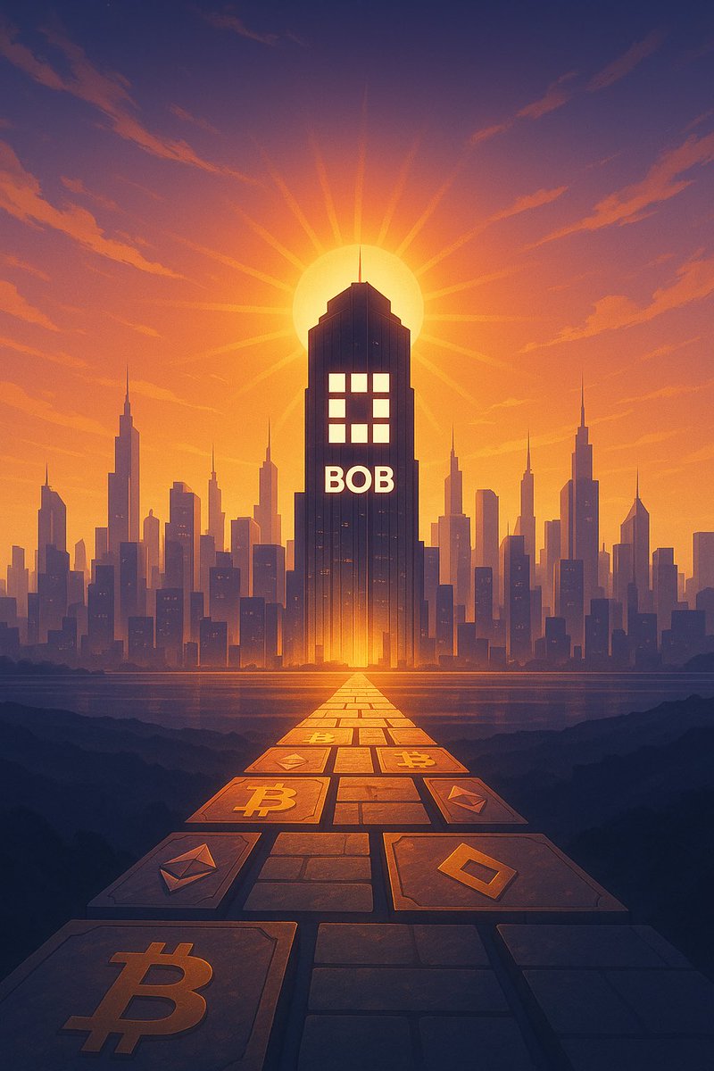 Erfabd's tweet image. As the first light breaks through the horizon, so does a new paradigm🔥
@build_on_bob isn't chasing narratives it's architecting convergence
Anchored to Bitcoin. Programmable like Ethereum🤌🏼
A sovereign hybrid L2 with ZK finality, Bit VM bridges, and dual-trust design
This is…