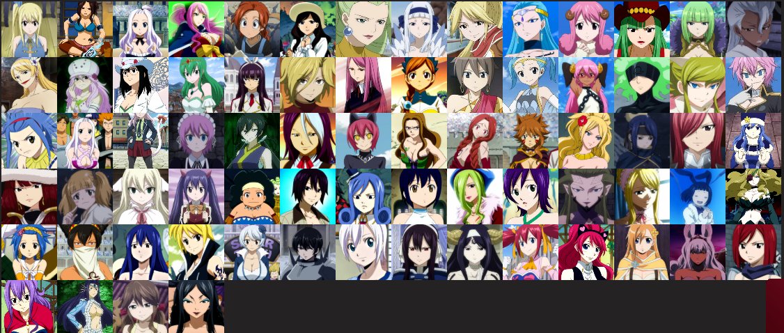 Preparing the ultimate Fairy Tail Waifu tier list for stream tonight