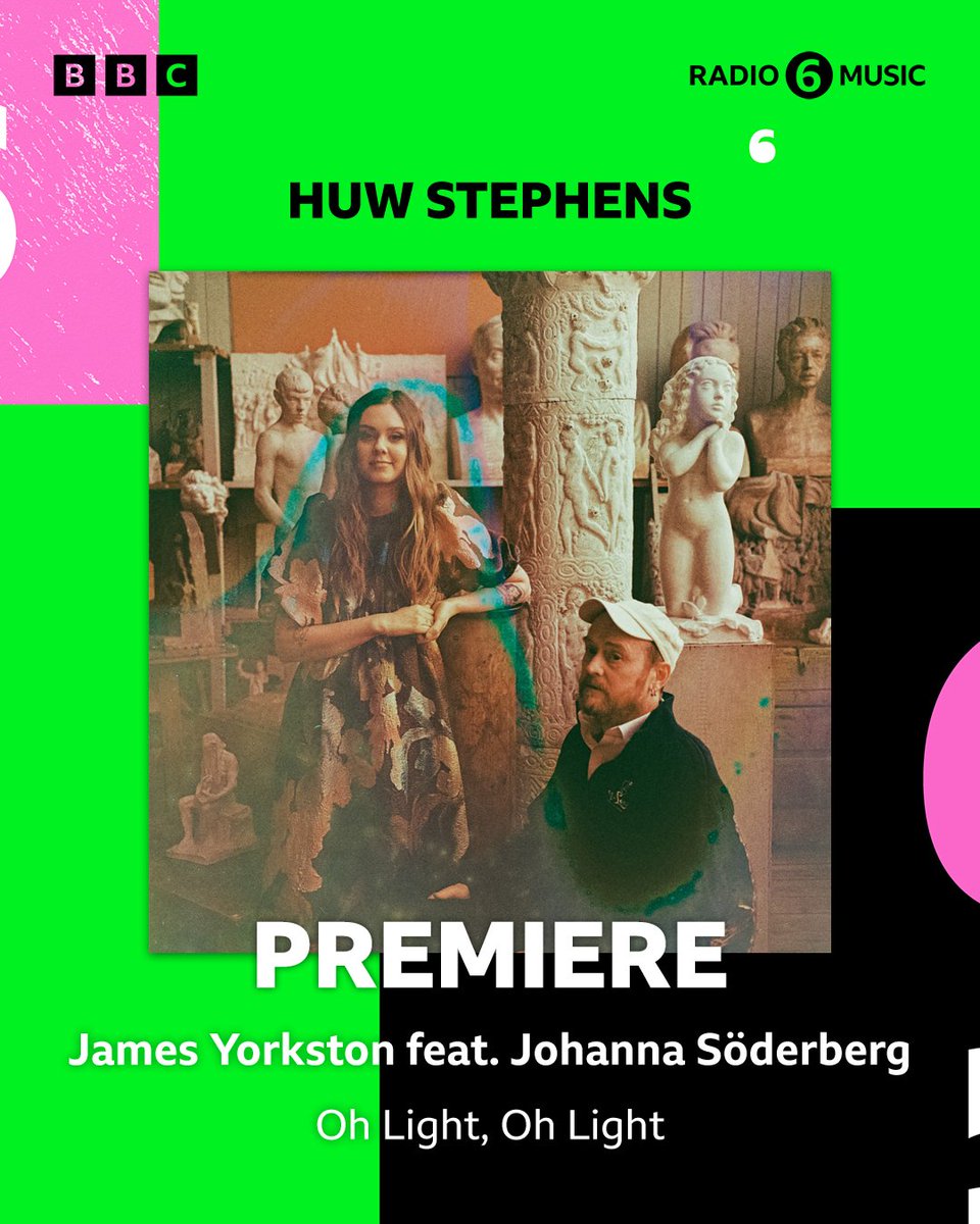jamesyorkston's tweet image. Tune into the @huwstephens show from 6pm onwards this evening to hear the premiere of my new song 'Oh Light, Oh Light', featuring Johanna Söderberg x