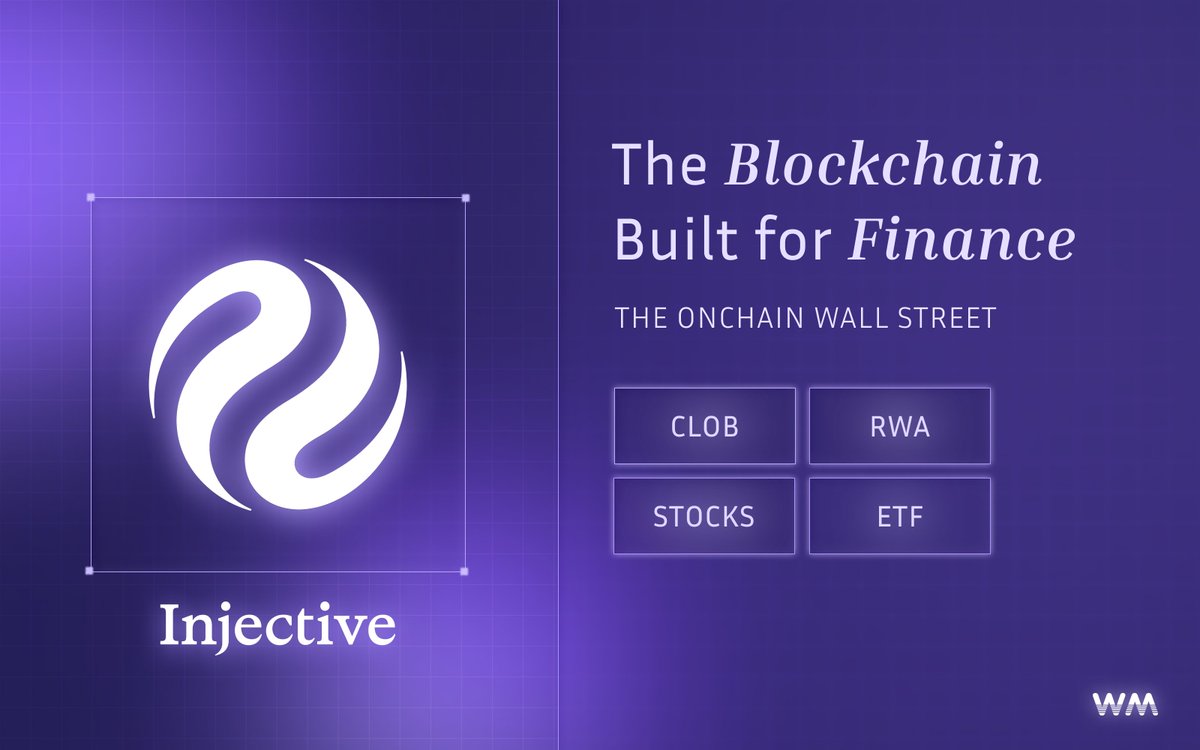Everyone is chasing the hype.

CLOBs? Hyperliquid.
Tokenized stocks? xStocks, Robinhood.

But @Injective built it all years ago, while everyone was still looking for the next big thing.

Here’s how $INJ is bringing the $38 trillion RWAs, 24/7:

🧵