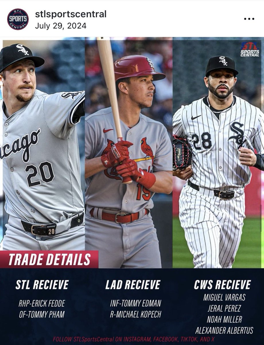 The #STLCards have now DFA’d both players they received in last deadline’s Tommy Edman deal:

Tommy Pham and Erick Fedde