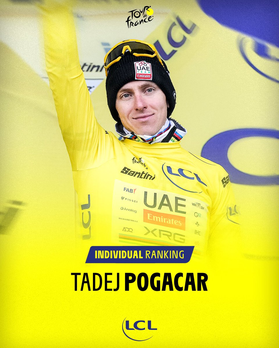 letour_de's tweet image. ๐ฝ Trikots nach der 17. Etappe
๐ @TamauPogi ๐ธ๐ฎ
๐ Jonathan Milan ๐ฎ๐น
๐ดโช๏ธ @TamauPogi ๐ธ๐ฎ
๐ถ Florian Lipowitz ๐ฉ๐ช
#TDF2025