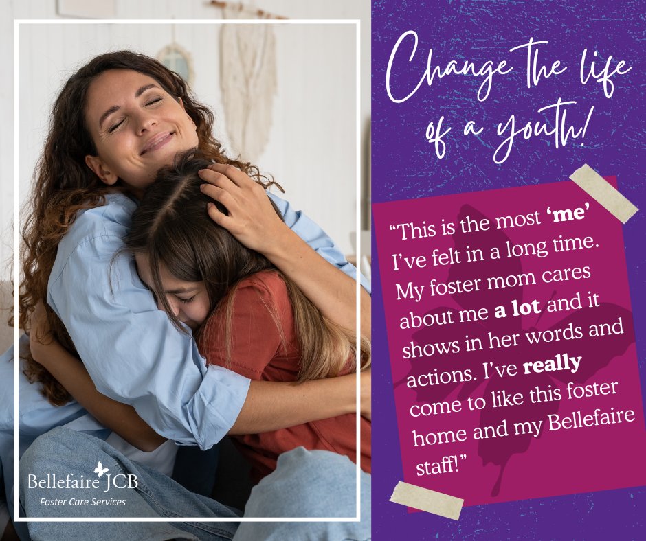 At Bellefaire, we believe every child deserves to feel safe and valued. Becoming a foster parent is about being present and creating space for healing. Your presence means hope, confidence, and belonging. 

Learn more about becoming a foster parent: bellefairejcb.org/fostercare