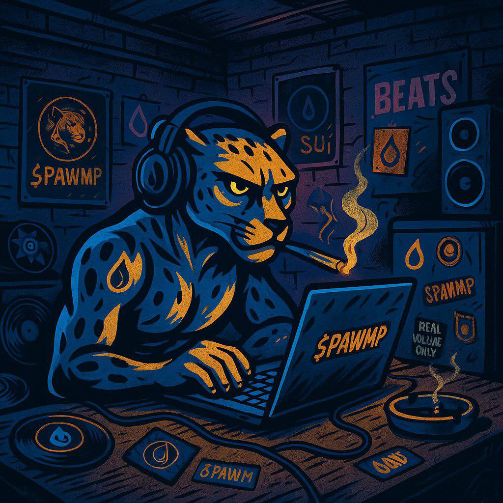 webthring's tweet photo. The launch is $PAWMP is just around the corner 

Less than 24 hours to $PAWMP launch 🚀 

Get in 

Get ready 

@PawmpCheetah 

#sui #memecoin #music #MUSICSTATE #crypto https://t.co/Ctep27Cecm