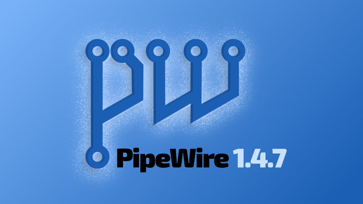 linuxiac's tweet image. PipeWire 1.4.7 multimedia framework is out now, offering improved echo cancellation latency handling, enhanced resampling, and more.
linuxiac.com/pipewire-1-4-7…
#Linux #Multimedia #OpenSource