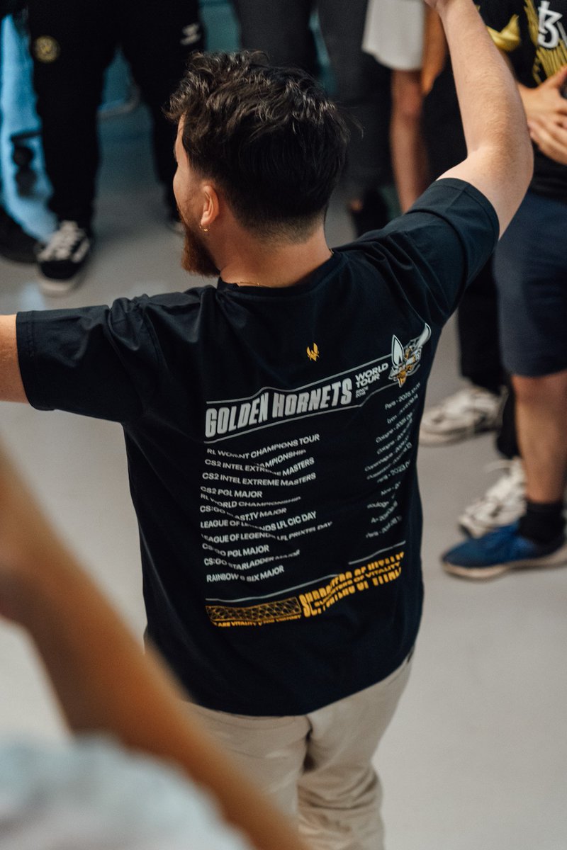 Chaque pièce de la collection Golden Hornets x Team Vitality représente l’ADN de l’association 🐝 

Qu’est-ce que tu attends ? 🤠

🛒 vitality.gg/collections/co…