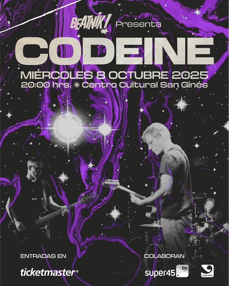 08 de octubre: #Codeine confirma su debut en Chile.
Pioneros del slowcore tocan en el Centro Cultural San Ginés I <a href="/rockaxisoficial/">Rockaxis</a> 

rockaxis.com/vanguardia/not…