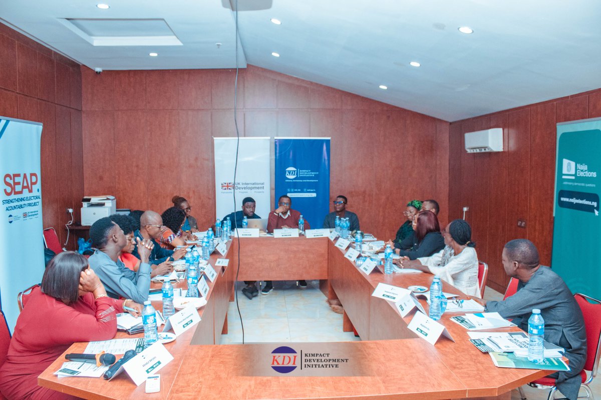 KDI_ng's tweet image. As part of our ongoing commitment to strengthening civic learning and electoral accountability across Nigeria, @KDI_ng with @UKinNigeria and in collaboration with @inecnigeria convened a two-day high-level technical co-creation session.
This strategic session brought together…