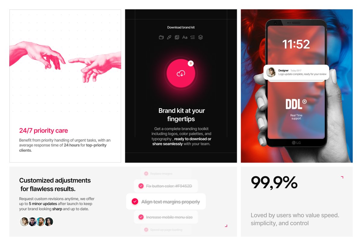 oussamajaafar7's tweet photo. #day_4

Bento grid is the best 👌🏽
#UIDesign #WebDesign #bento #DailyDesign #AIart #figmadesign #framer https://t.co/rU2BhmRu65