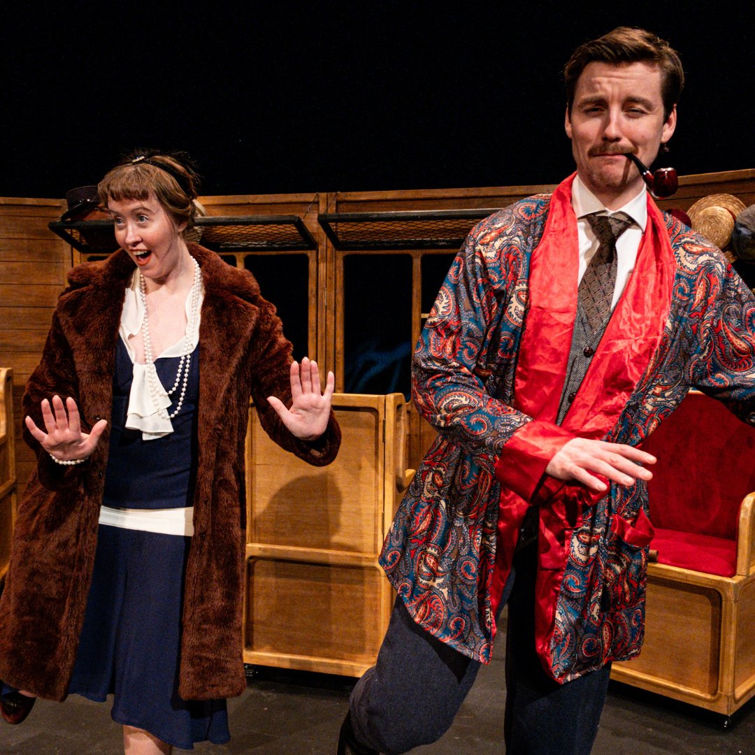TheatreWindsor's tweet image. 🕵️♂️ All aboard for chaos, clues, and comedy - LOCOMOTIVE FOR MURDER – THE IMPROVISED WHODUNNIT is coming to Windsor! Packed with quick wit, twisted tales, and on-the-spot sleuthing, this is a must for lovers of laughter and murder!
📅 Fri 3 - Sat 4 Oct
🎫 theatreroyalwindsor.co.uk/locomotive-25/