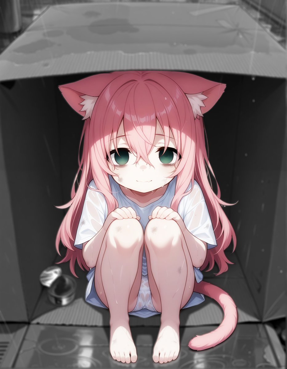 HashibamiAi's tweet image. Don&apos;t buy, adopt. 🐾 #AIイラスト
