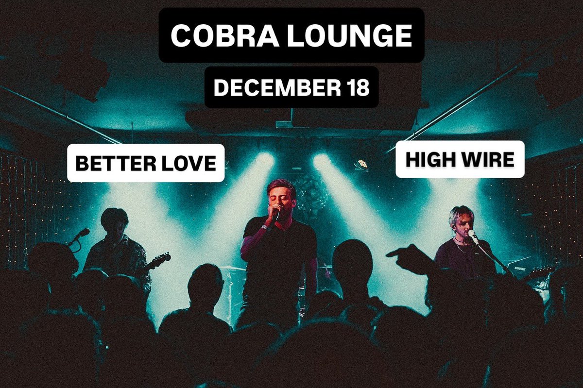 Boys of Fall (@boysoffallband) on Twitter photo On sale Friday! See ya December 18 at <a href="/CobraLounge/">CobraLounge</a> with <a href="/betterloveUS/">ʙᴇᴛᴛᴇʀ ʟᴏᴠᴇ</a> <a href="/HighWireIL/">High Wire</a> // ffm.bio/boysoffall On sale Friday! See ya December 18 at <a href="/CobraLounge/">CobraLounge</a> with <a href="/betterloveUS/">ʙᴇᴛᴛᴇʀ ʟᴏᴠᴇ</a> <a href="/HighWireIL/">High Wire</a> // ffm.bio/boysoffall