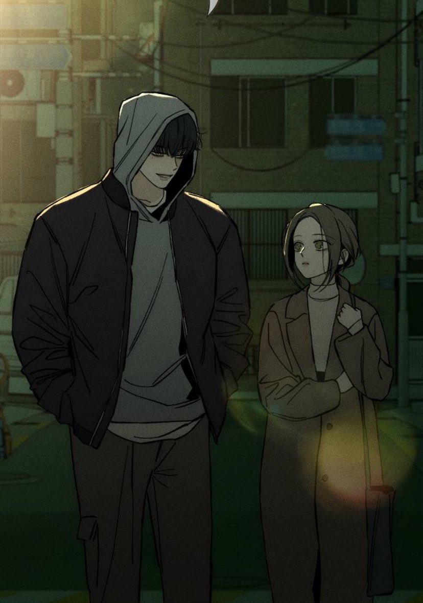 scaraameow's tweet image. love seeing how it's the same place and the same people but how the little details show how much their bond has grown