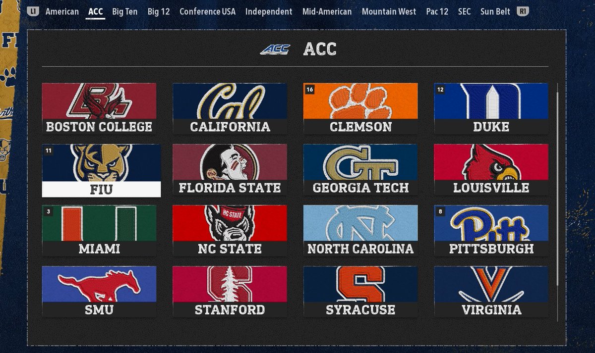 bordeauxyoutube's tweet image. FIU officially joins the ACC tonight, what do we think our season 4 record is gonna be??