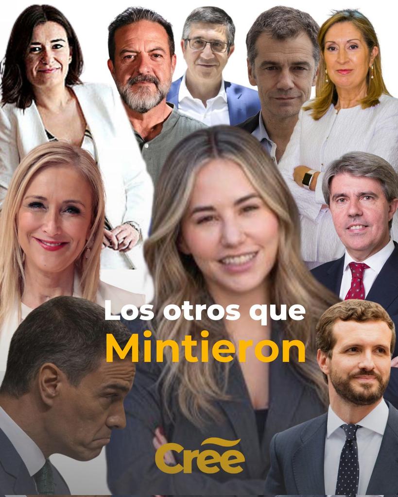 Cuando un partido político apuesta más por un/a influencer que por una persona cualificada, tanto profesional como académicamente, se convierte en un proyecto político basado en la nada.  #NoeliaNúñez debe dimitir. #eticapolitica ante todo.