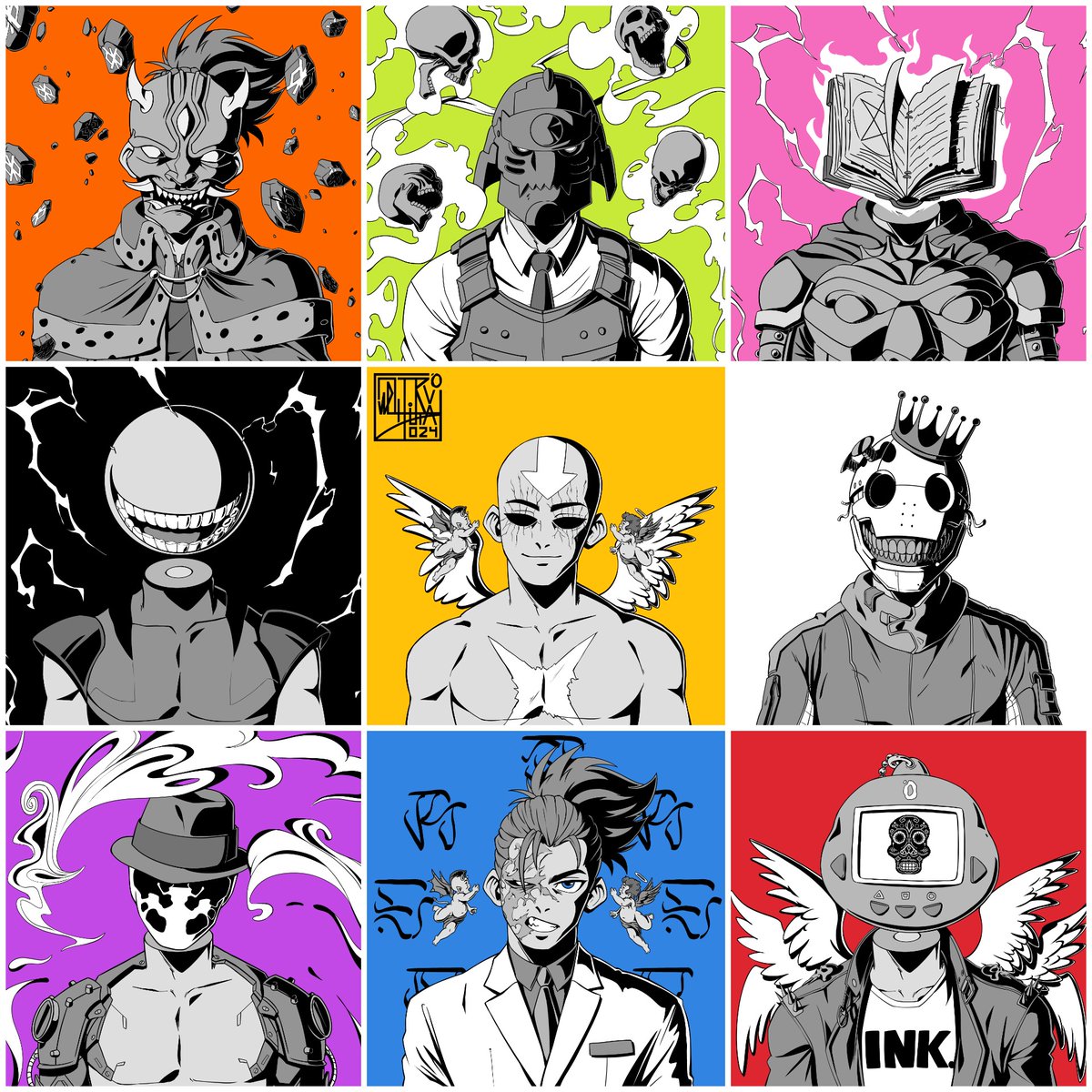 Collect all 9 BGs! Let's see your sets!