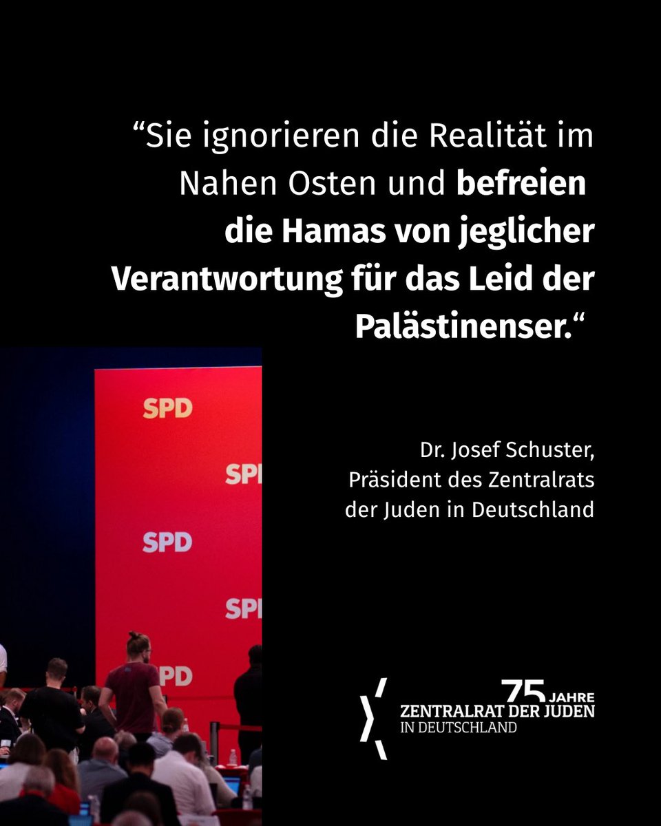 ZentralratJuden's tweet image. "Die Bilder aus dem Gazastreifen lassen niemanden kalt. Für das Leid trägt aber die Hamas die Verantwortung. Die Terrororganisation Hamas hat mit dem Massaker vom 7. Oktober 2023 jede Grenze überschritten. Noch immer hält die Hamas Israelis und Deutsche in Geiselhaft. Sie zeigt…