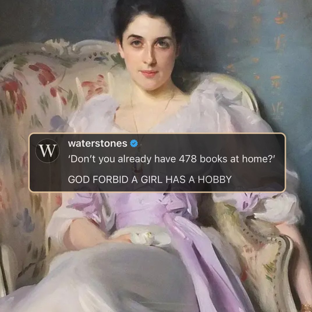 Don't let them bring that negative energy into your life ✨

📸 Lady Agnew of Lochnaw, James Singer Sargent