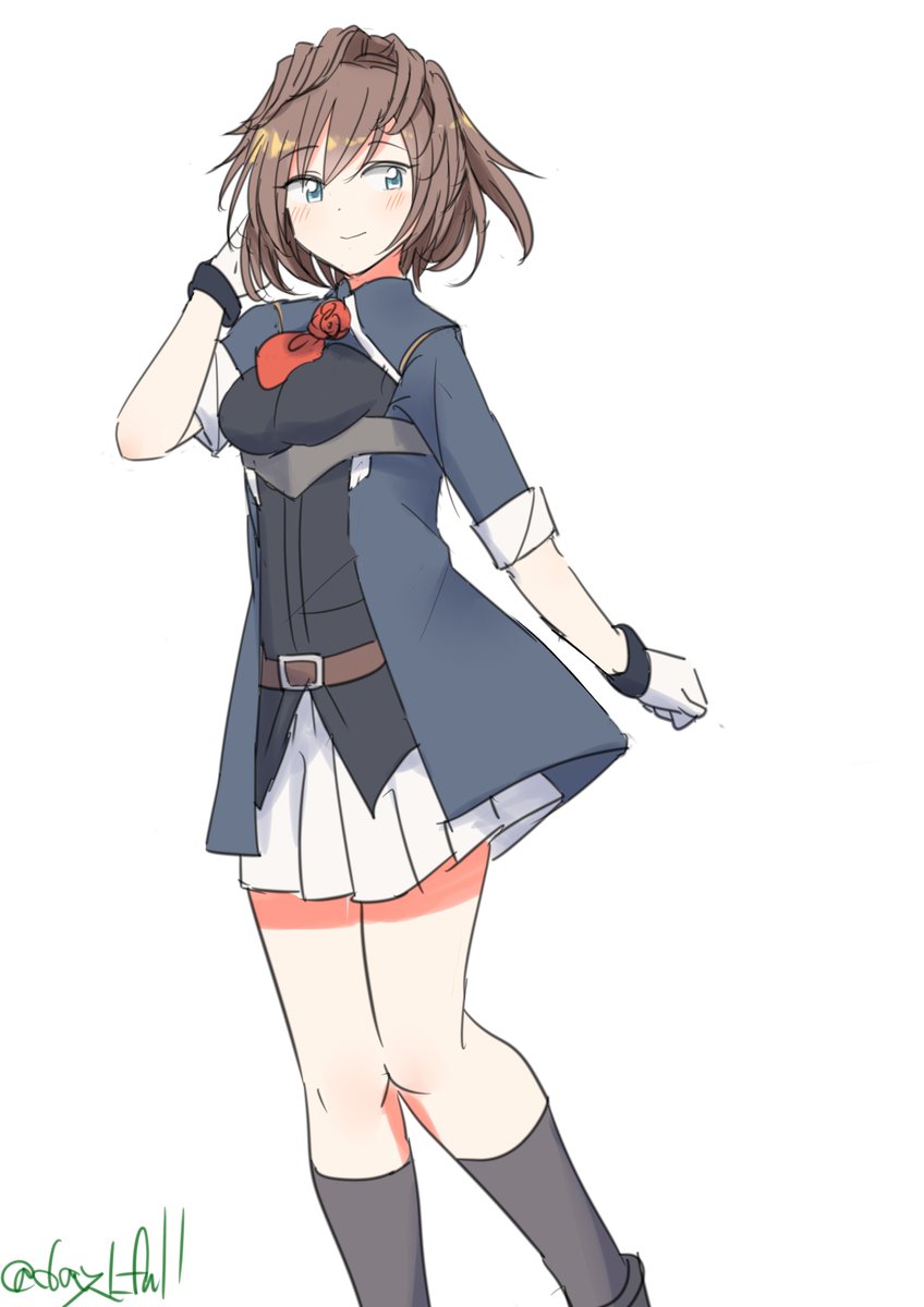 day_l_full's tweet image. シェフィールド
#艦これ版深夜の真剣お絵描き60分一本勝負 #艦これ版真剣お絵描き60分一本勝負_20250723
