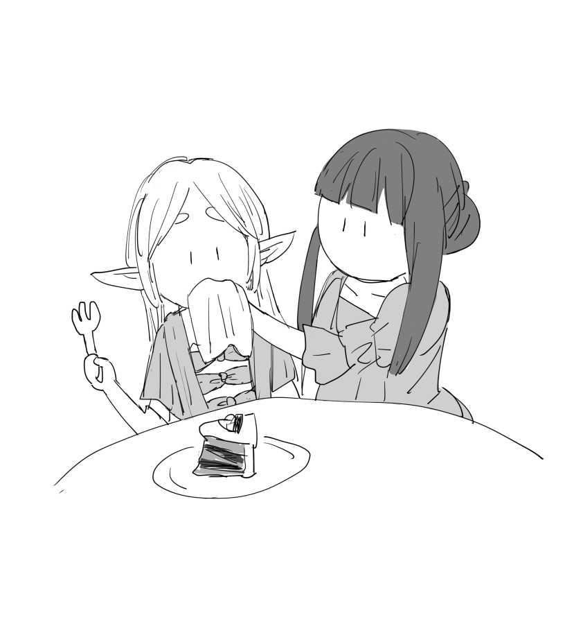 mutsu_XXXX's tweet image. 連載再開うれしい
フリーレンとフェルンがいつも通りで安心した