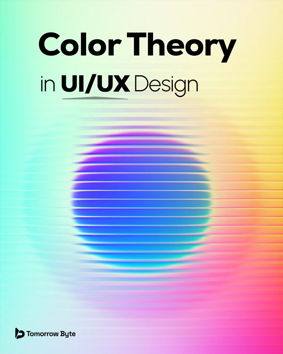 tomorrowbyte's tweet image. :
🎨 Picking random colors?
You might be hurting your UI without knowing it.
Color theory = emotion + accessibility + conversions.

✅ Use contrast
✅ Stick to a palette
✅ Match colors to brand emotion

Your colors speak louder than words.
#UIUXDesign #ColorTheory #UXMatters
